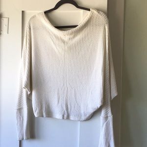 Free People white sweater size Small